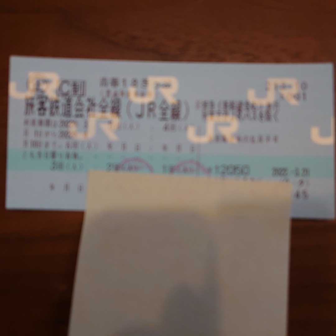 ◆青春18きっぷ　３回分　返却不要◆ネコポス送料込み_1