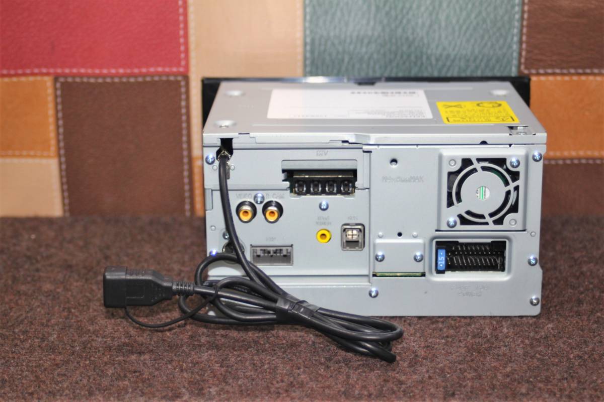 取説付・2014年地図☆KENWOOD 彩速ワイドメモリーナビ MDV-L502W DVD 