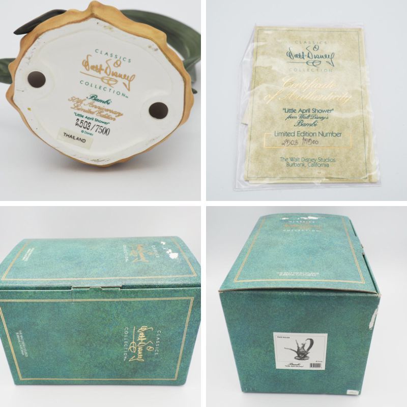 超希少品】 WDCC バンビ Field Mouse Little April Shower アンタッチ 