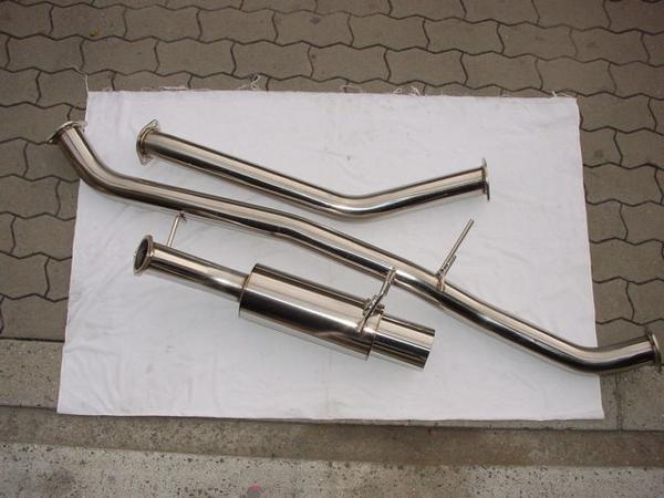 BE FREE JZX100 マークⅡ チェイサー オールステンレスマフラー 80-115Φ 砲弾+インナーサイレンサーセット