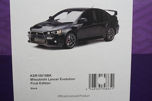 Kyosho 京商 1/18 Mitsubishi 三菱 Lancer ランサー エボリューション
