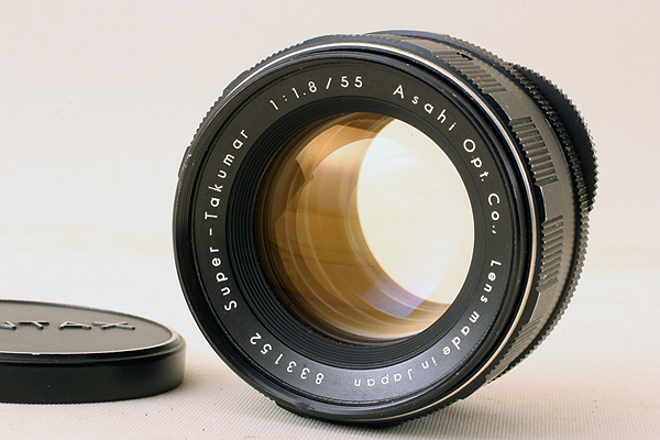 稀少初期!】Asahi Pentax Super-Takumar 55mm F1.8 M42 336 旭光学