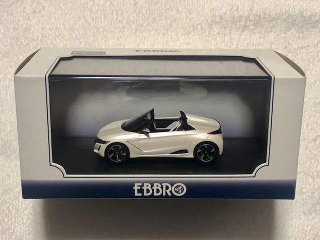 エブロ（EBBRO）製 1⁄43 ホンダS660 Ebbro 45360 Honda S660 Blue