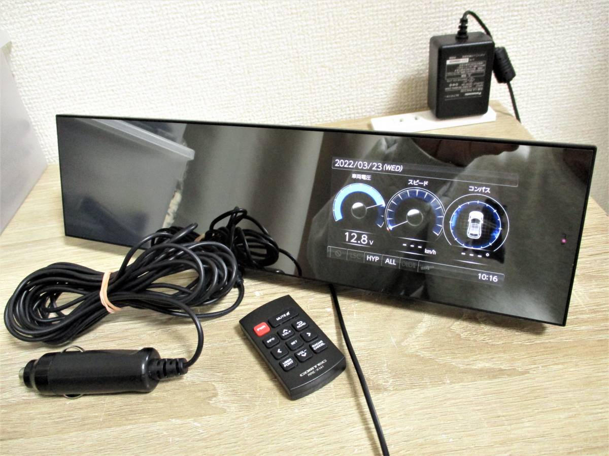 ZERO 802M コムテック | レーダー探知機 COMTEC ミラー型 ドライビング 