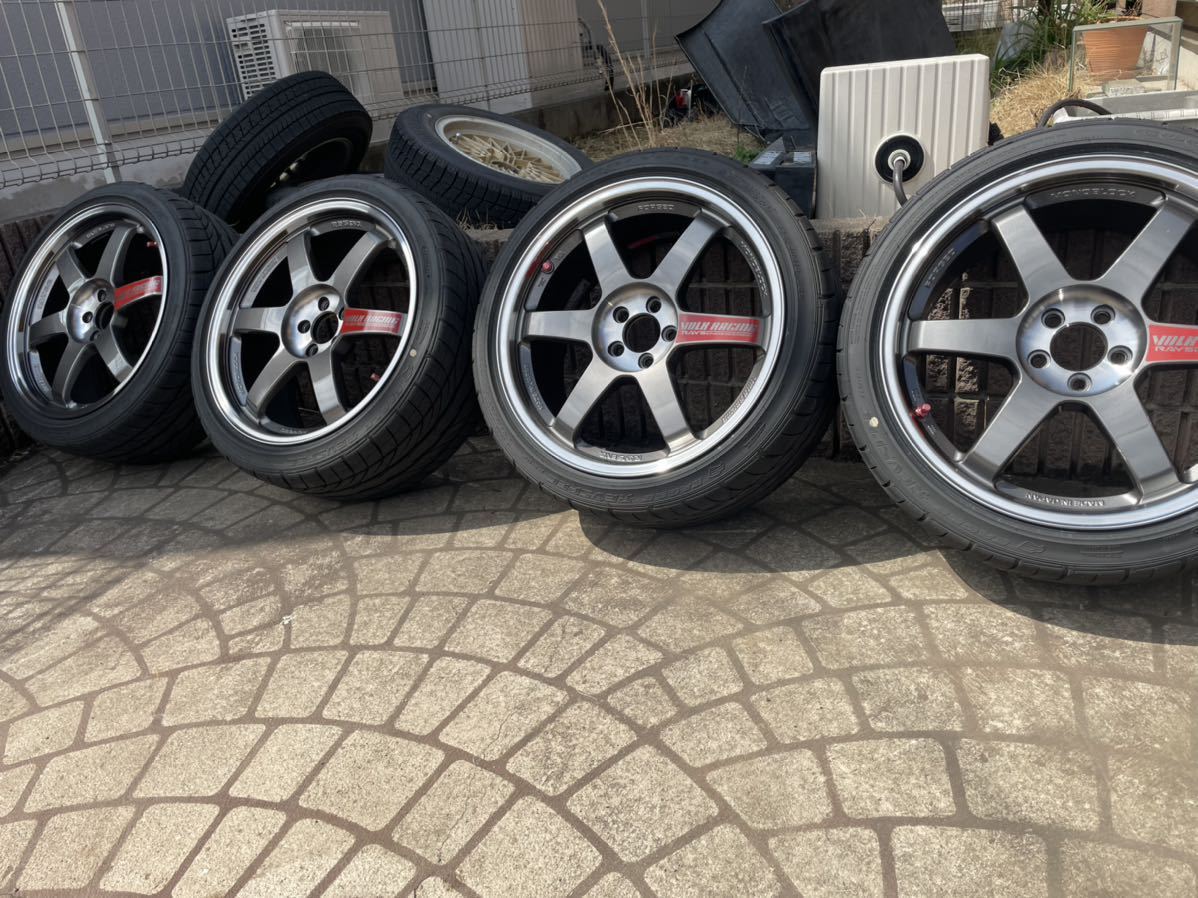 最終値下 RAYS TE37 SL 18インチ 9.5J 2本