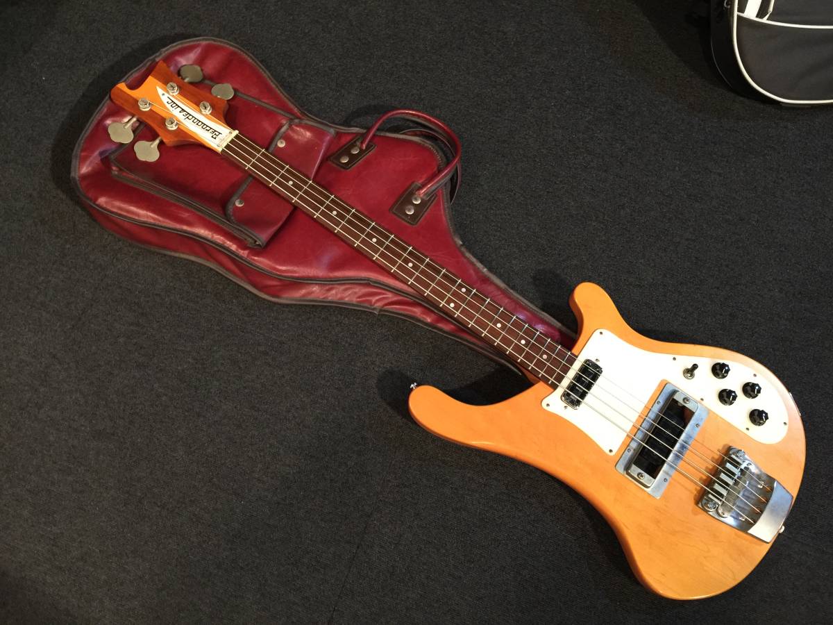 No.034922 レア！FERNANDES RB-80PM スルーネック NAT/R mint JAPAN 