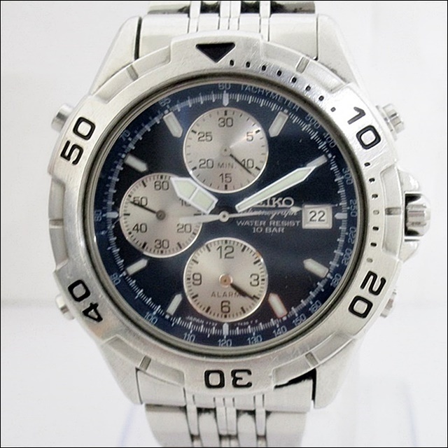 16 39-477410-23 [Y] セイコー SEIKO 7T32-7G50 クロノグラフ クォーツ 