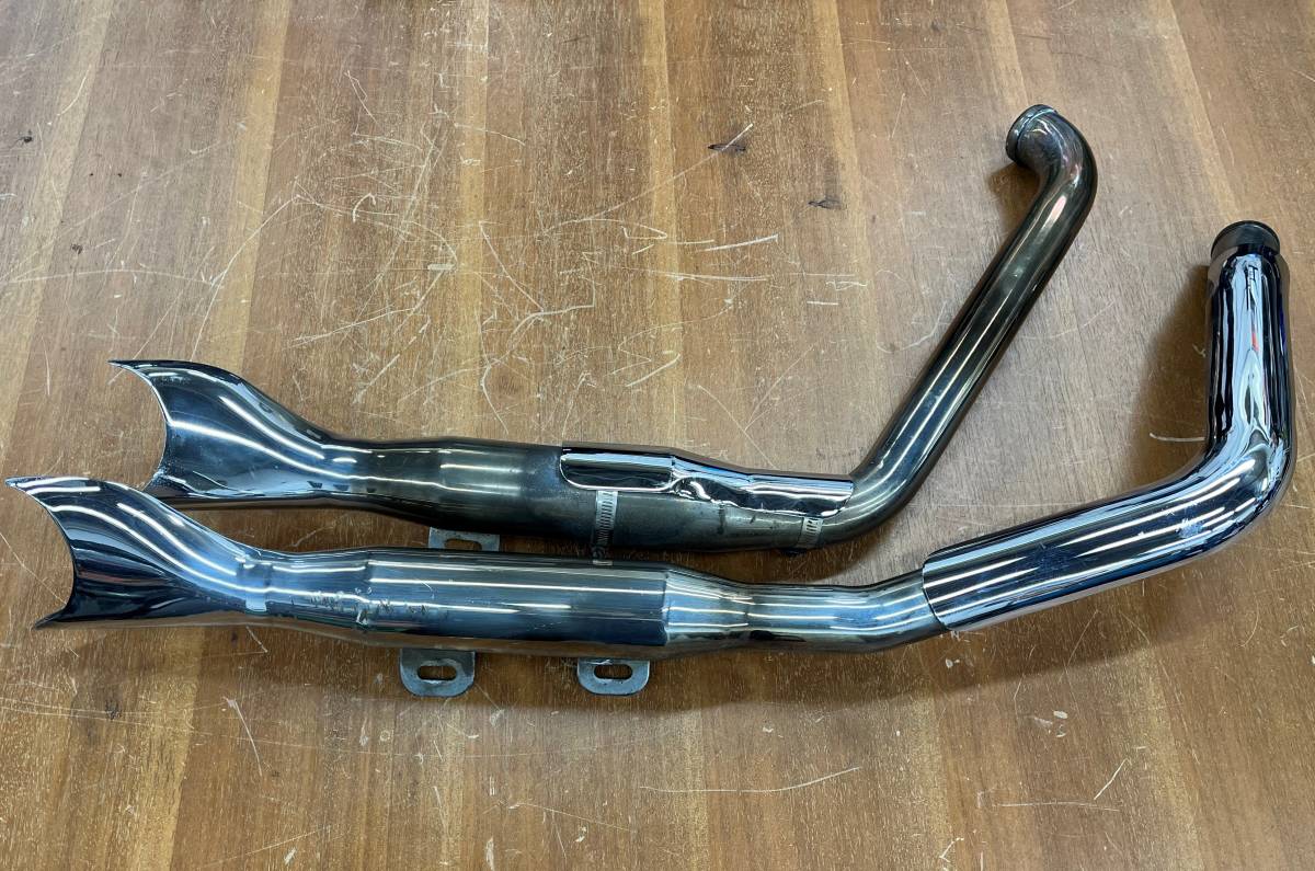 人気SALE，お得 ハーレーダビッドソン エボ マフラー フィッシュテール