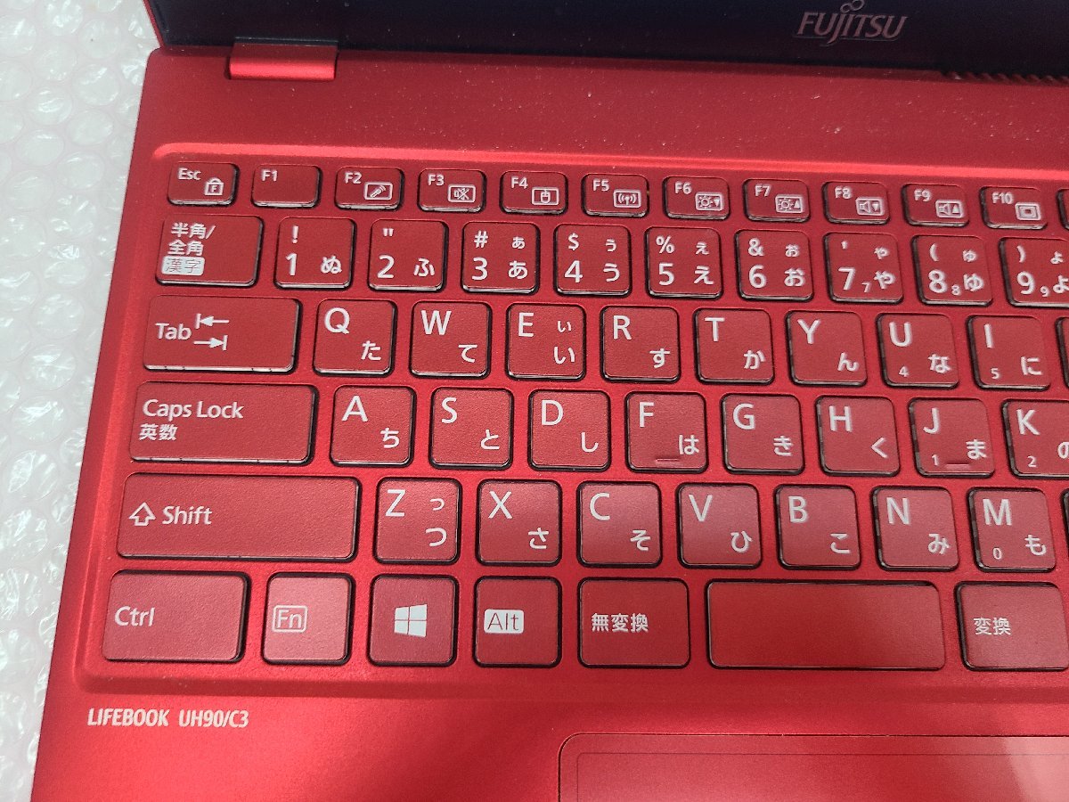 ジャンク【富士通】LIFEBOOK UH90/C3 Core i7-8565U 1.80GHz メモリ8GB 