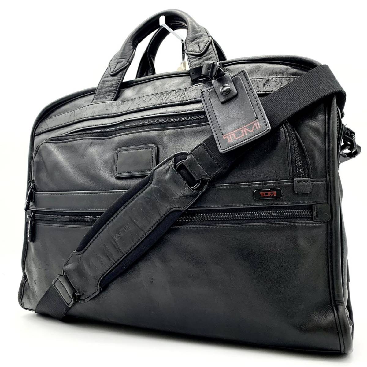 1円~【極美品】トゥミ TUMI 2way メンズ ビジネスバッグ ブリーフ