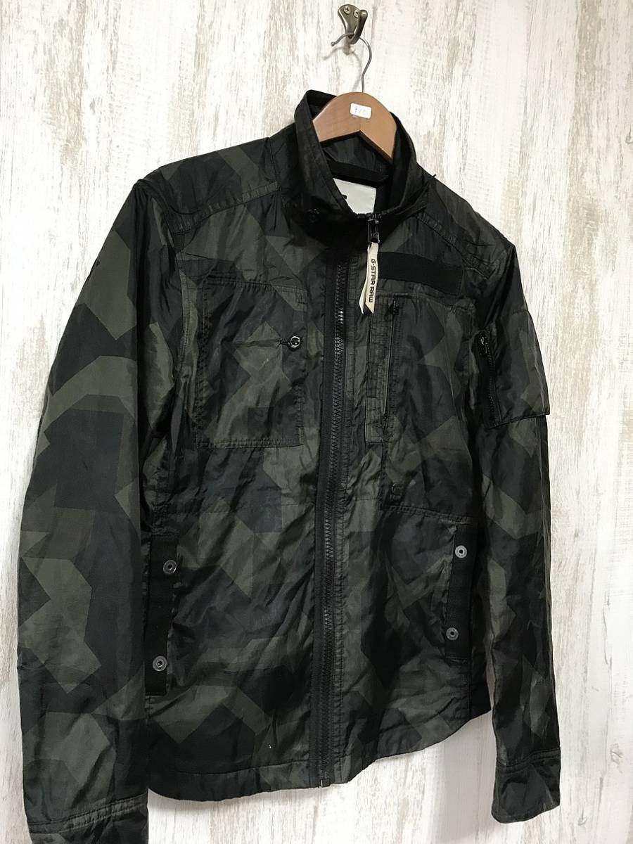 910☆【裏メッシュ ミリタリー ナイロンジャケット】G-STAR RAW