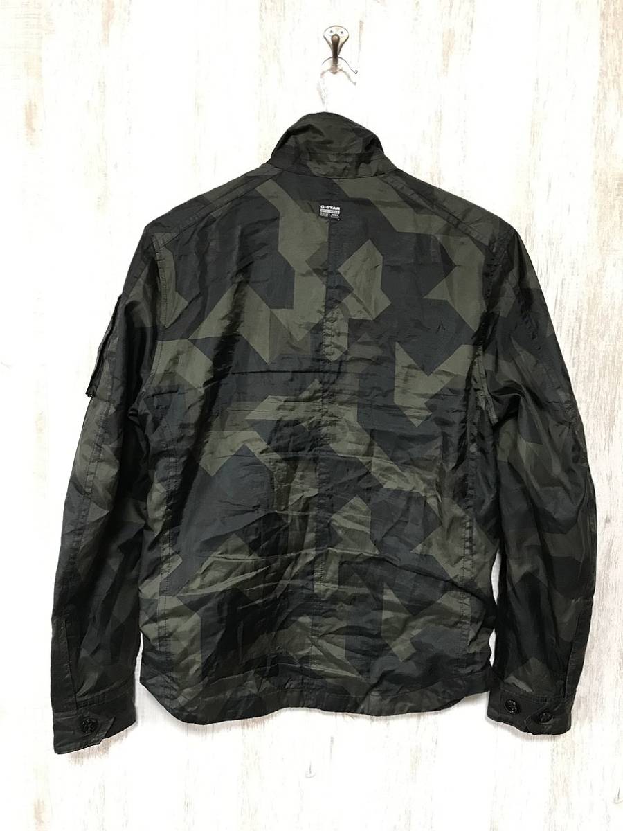 910☆【裏メッシュ ミリタリー ナイロンジャケット】G-STAR RAW