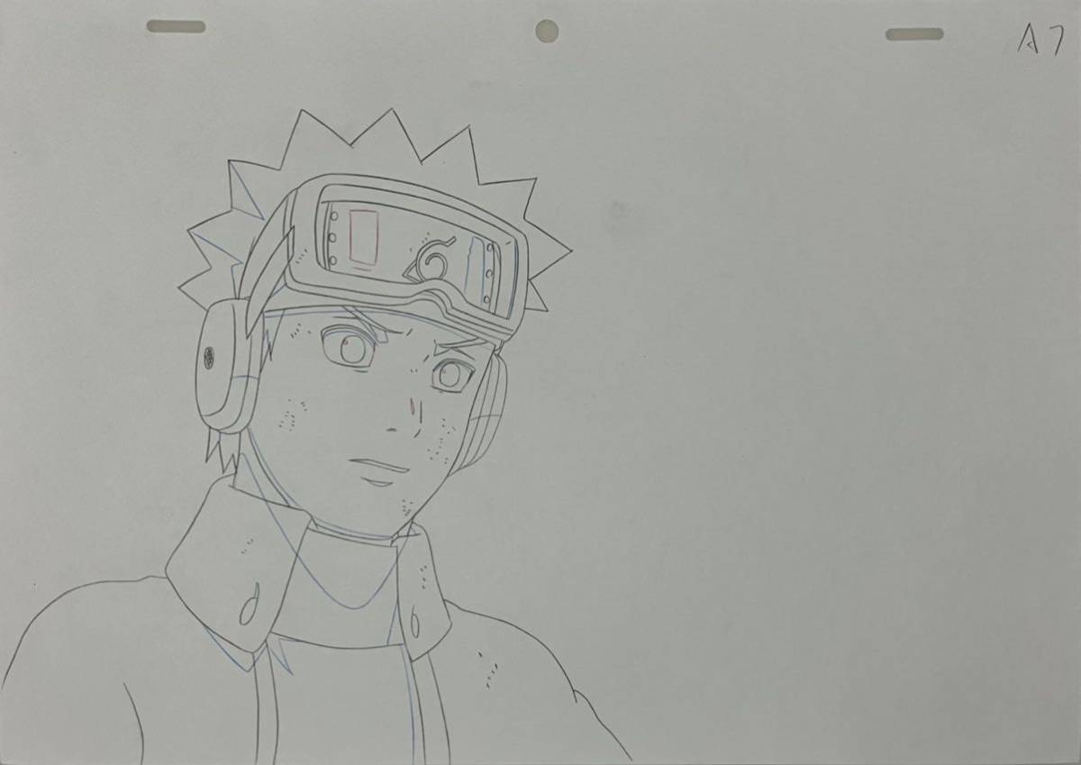 ナルトA7直筆・他 レイアウト/原画/修正/動画 ナルト NARUTO NARUTO