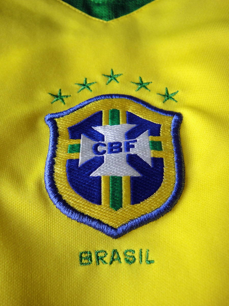 当時物✨2004-05 ブラジル代表 #7 ロナウジーニョ ナイキ XL