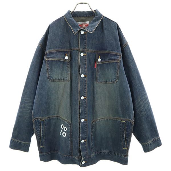スワッガー カバーオール デニムジャケット XL SWAGGER メンズ 220326