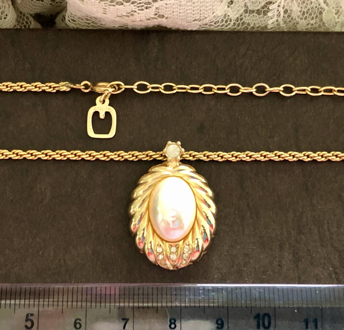 極美品Grosse グロッセ ヴィンテージ ネックレス ゴールド