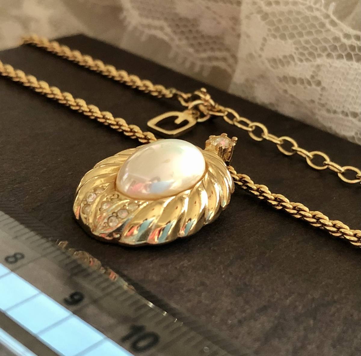 極美品Grosse グロッセ ヴィンテージ ネックレス ゴールド