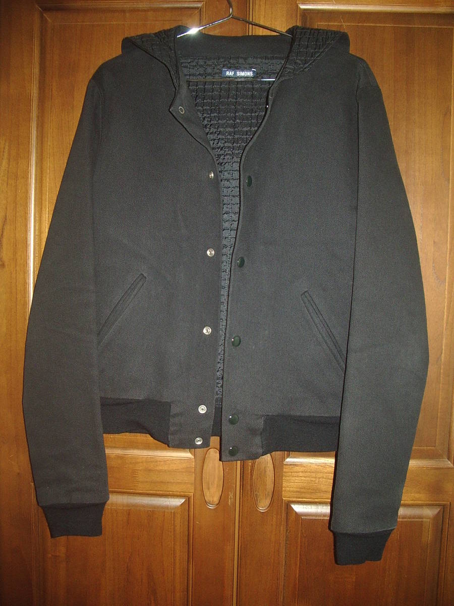 RAF SIMONS ラフ シモンズ Vintage Archive Black Hooded Blouson
