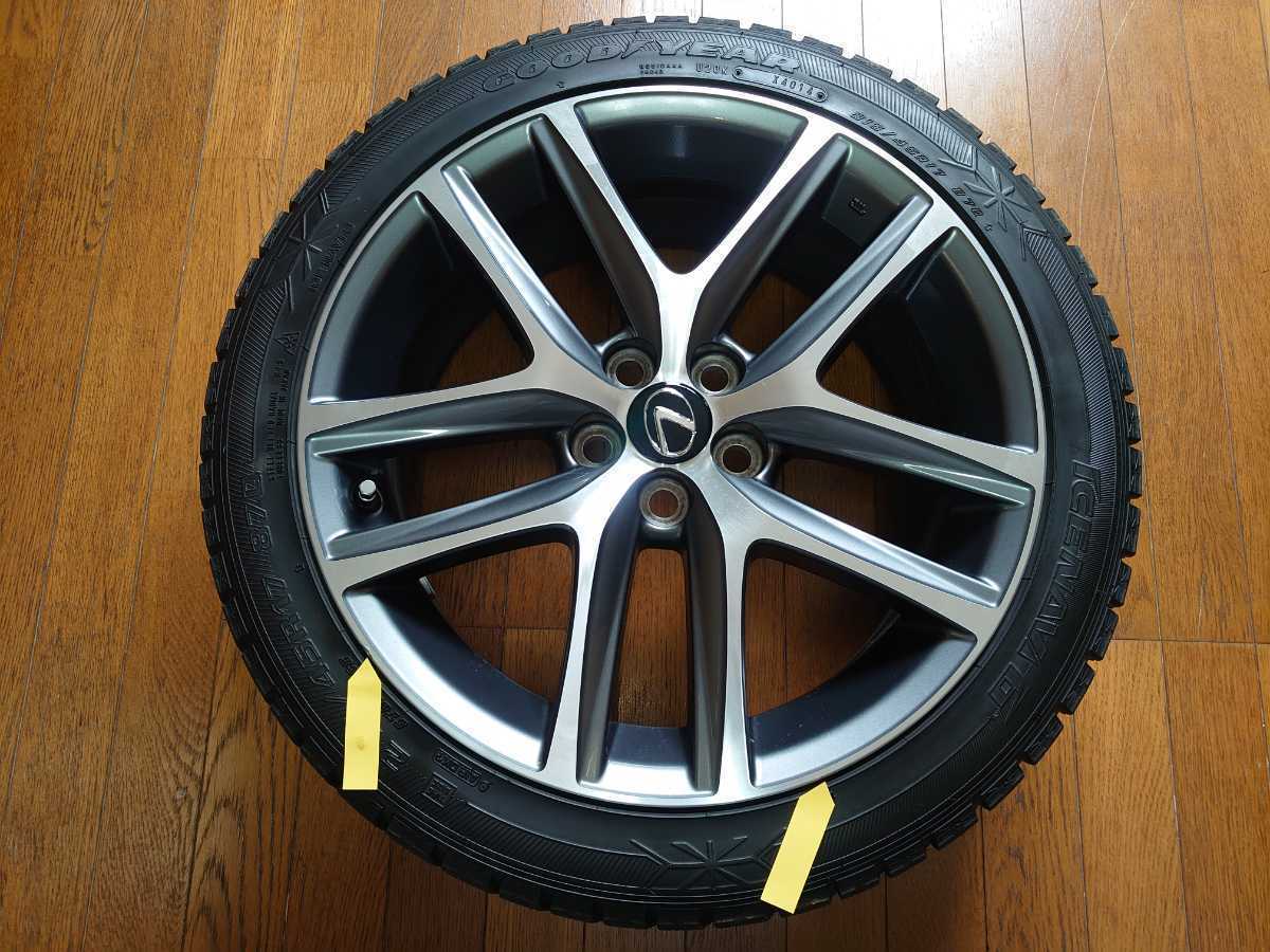 レクサス純正 CT200h Fスポーツ 限定スタッドレス 215/45R17