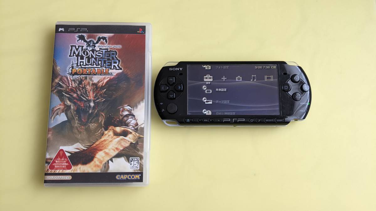 PSP PSP-3000 本体 SONY ピアノブラック 0 ソニー ブラック 美品 必見 