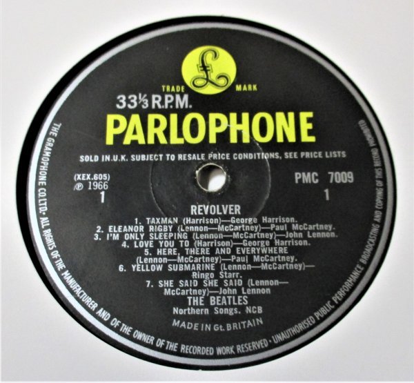 The Beatles REVOLVER UK盤 Beatles The Revolver ⁄ UK UK盤 Great Audio！完品 Beatles⁄REVOLVER