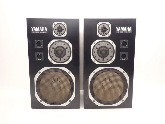 YAMAHA ヤマハ 3ウェイスピーカー NS-1000M ペア シリアル同番