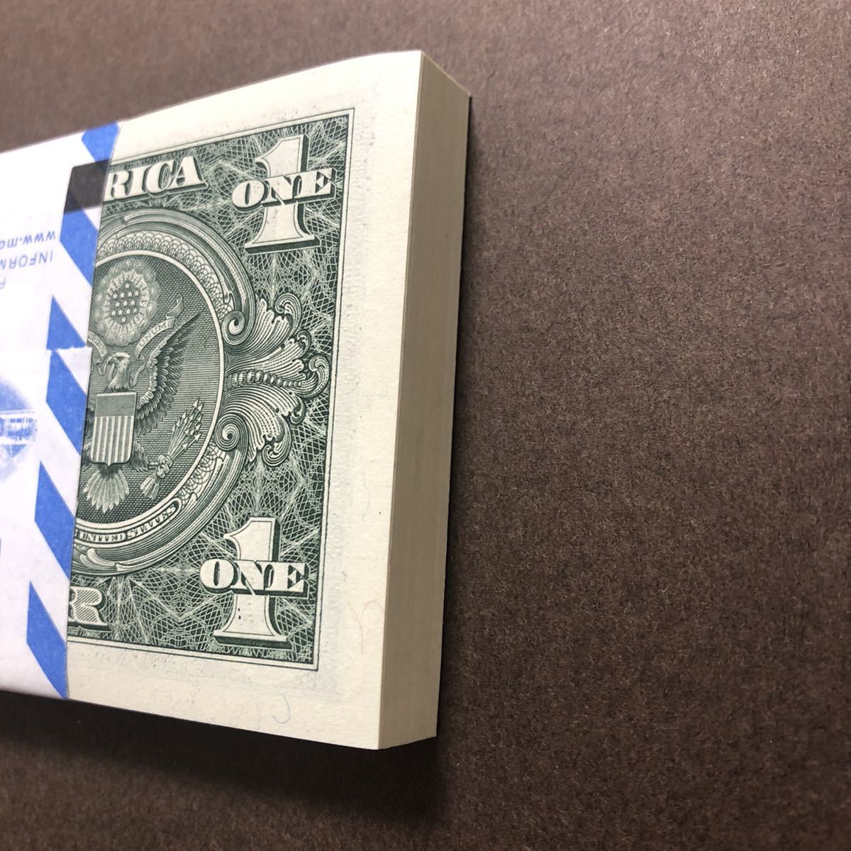 2013年 アメリカ 1ドル紙幣 スターノート 1ドル札 100枚連番 エラー