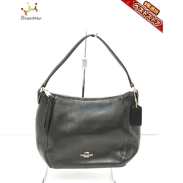 最新作，お得 コーチ COACH ハンドバッグ F51900 - レザー 黒 バッグ(ハンドバッグ)｜売買されたオークション情報、yahooの商品情報をアーカイブ公開 - オークファン かばん、バッグ