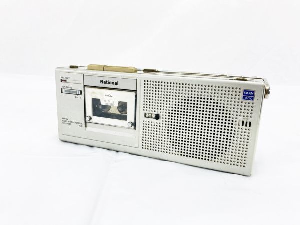 National ナショナル ラジカセ ラジオ マイクロ カセット レコーダー
