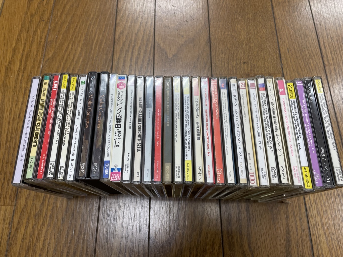  P133/ クラシックCD ヴァイオリン チェロ協奏曲中心 計30点セット/デュ プレ/ムローヴァ他(協奏曲)｜売買されたオークション情報、yahooの商品情報をアーカイブ公開 - オークファン 協奏曲