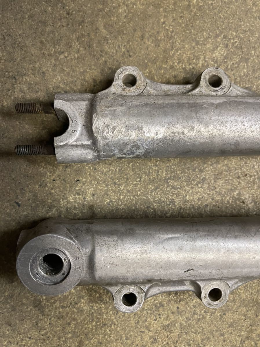 ホンダ ホーク3 フォーク ボトムケース Wディスク バブ HAWK