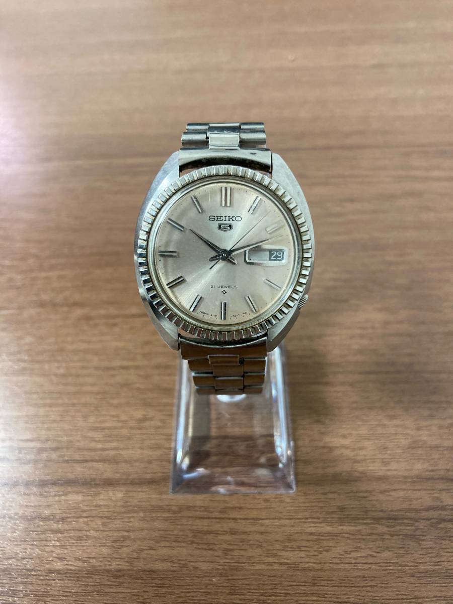 SEIKO 0 セイコーファイブ 21石 大「2223」ジャンク 腕時計 美品中古 