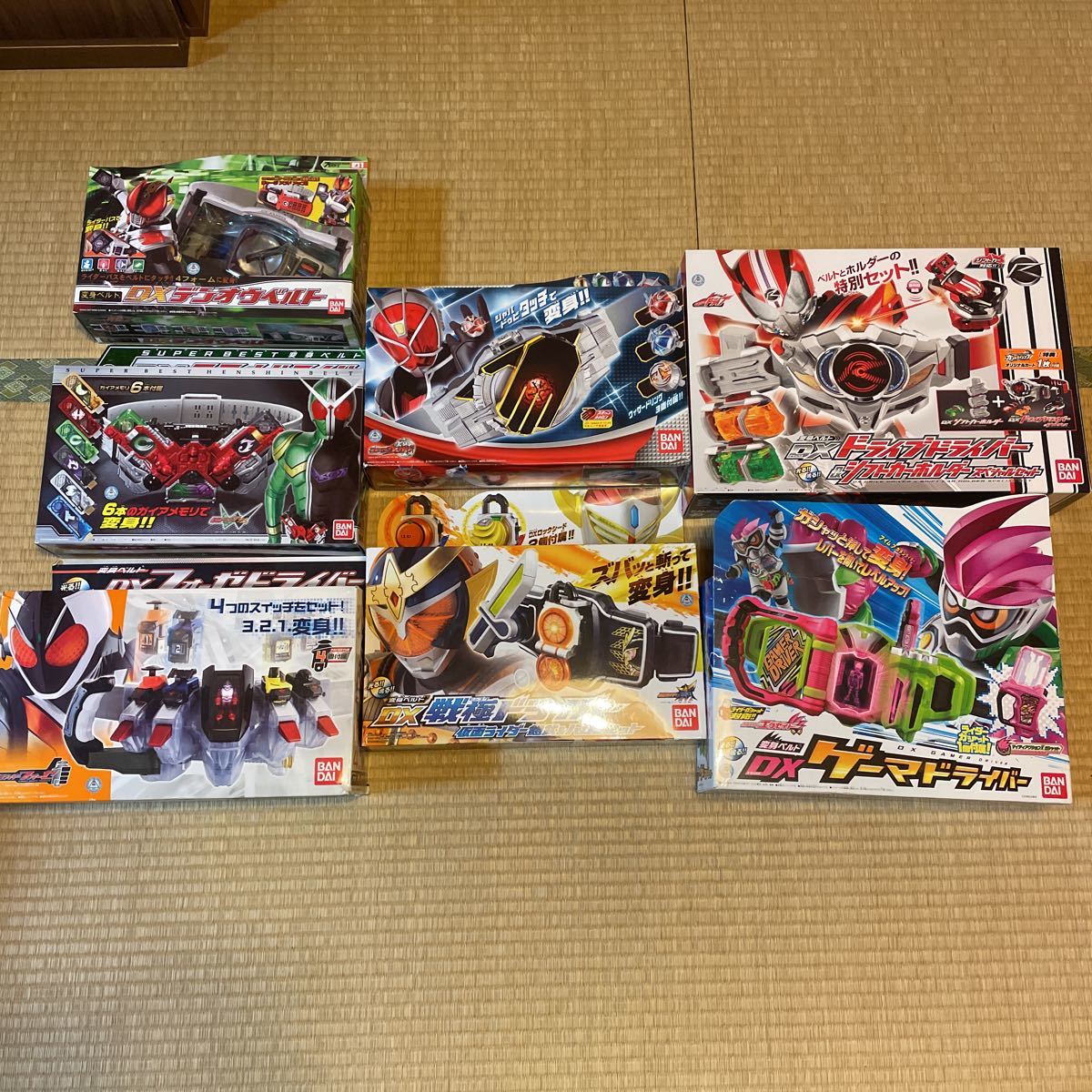 1円 仮面ライダー 変身ベルト DXドライバー 電王 ダブル フォーゼ 