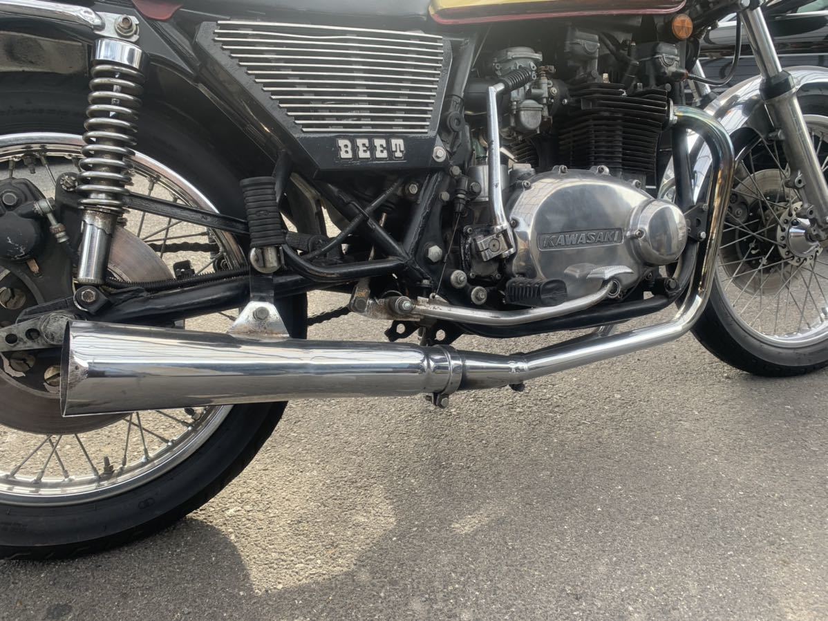 z750t kz750b マフラー - マフラー
