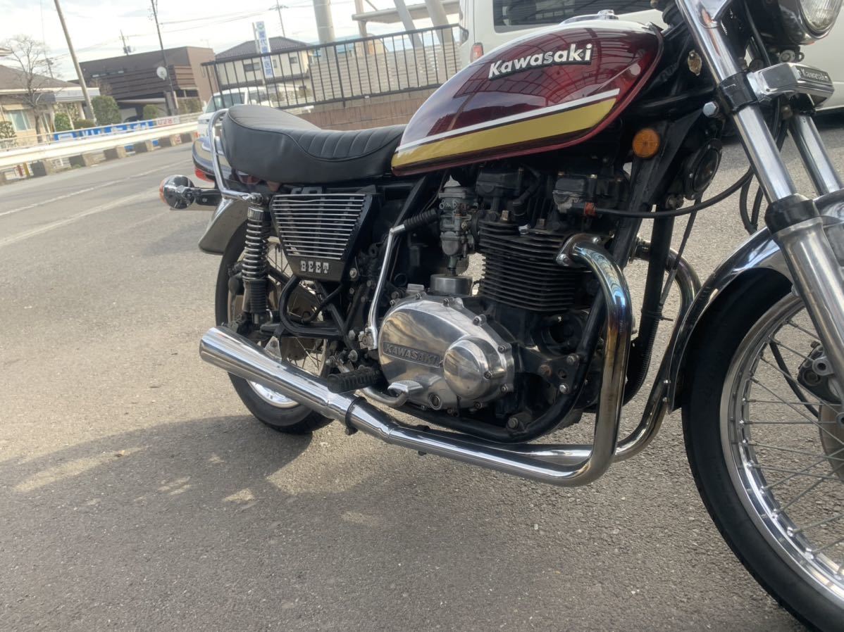 z750t kz750b マフラー - マフラー