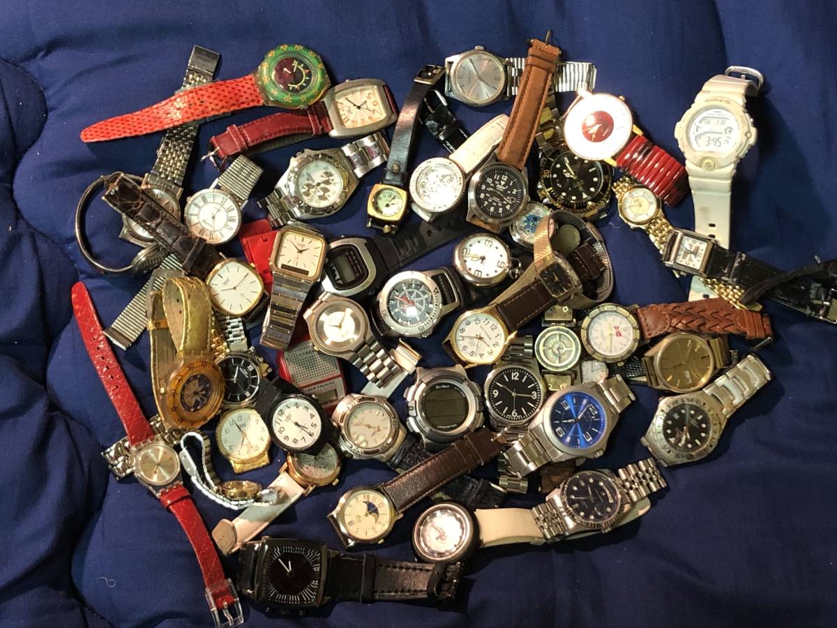 SEIKO ジャンク時計　まとめ ジャンク▽SEIKO/セイコー/CASIO/カシオ他△腕時計/メンズ/レディース
