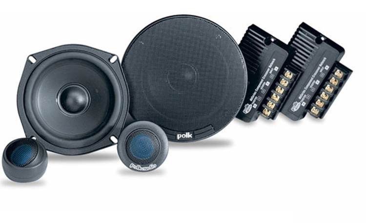 Polk Audio dx3055 13cm スピーカー ツイーター＆クロスオーバー付き