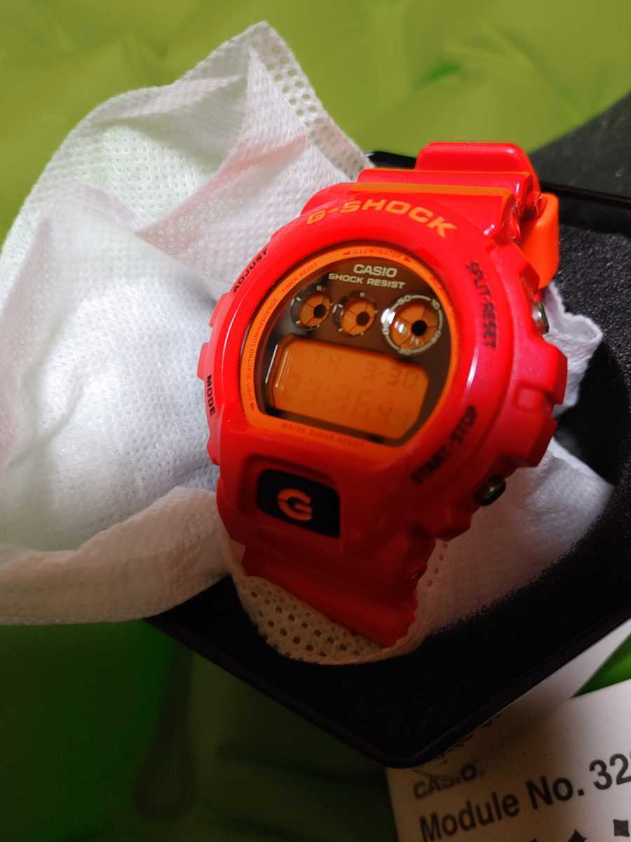 CASIO G-SHOCK 3230 DW 6900 CB 廃盤 希少 レア カラー レッド