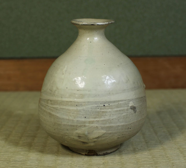 李朝 李朝粉引徳利 朝鮮美術 秘蔵品 gallery陽々youyou 山梨