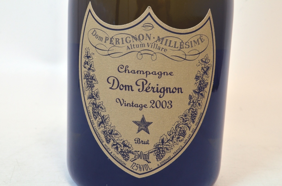 Dom Perignon ドンペリニヨン Vintage ヴィンテージ 2003 Champagne