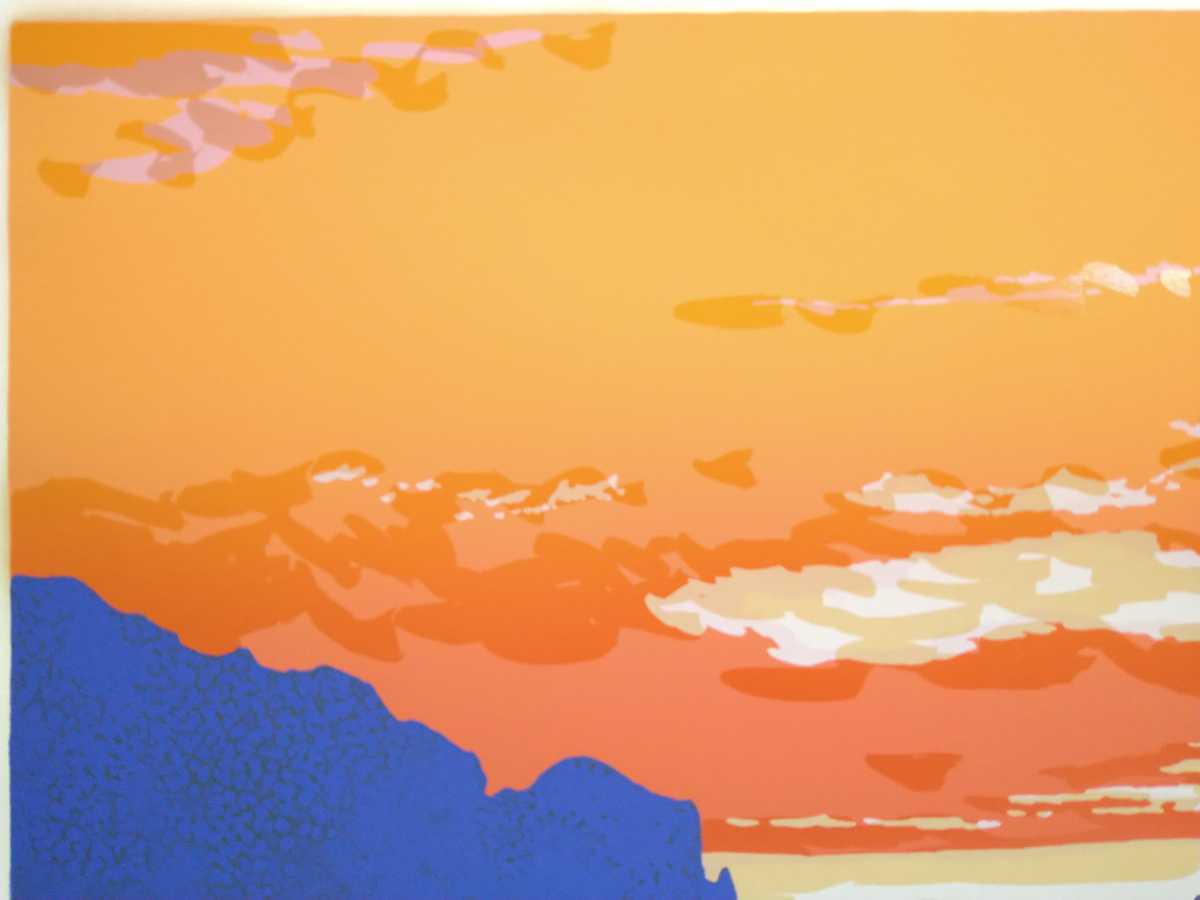 10 真作 シルクスクリーン イラストレーター 本間武男 暮色の岬 限定15 100 直筆サイン 額縦56 横74 検 北海道宮崎信吉版画家絵画 シルクスクリーン 売買されたオークション情報 Yahooの商品情報をアーカイブ公開 オークファン Aucfan Com