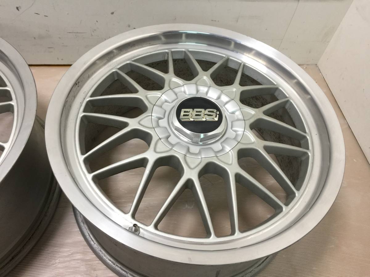 ☆BBS RG114☆8J+40 114.3-5H 18インチ ハブ径約66.3mm 二本のみ 