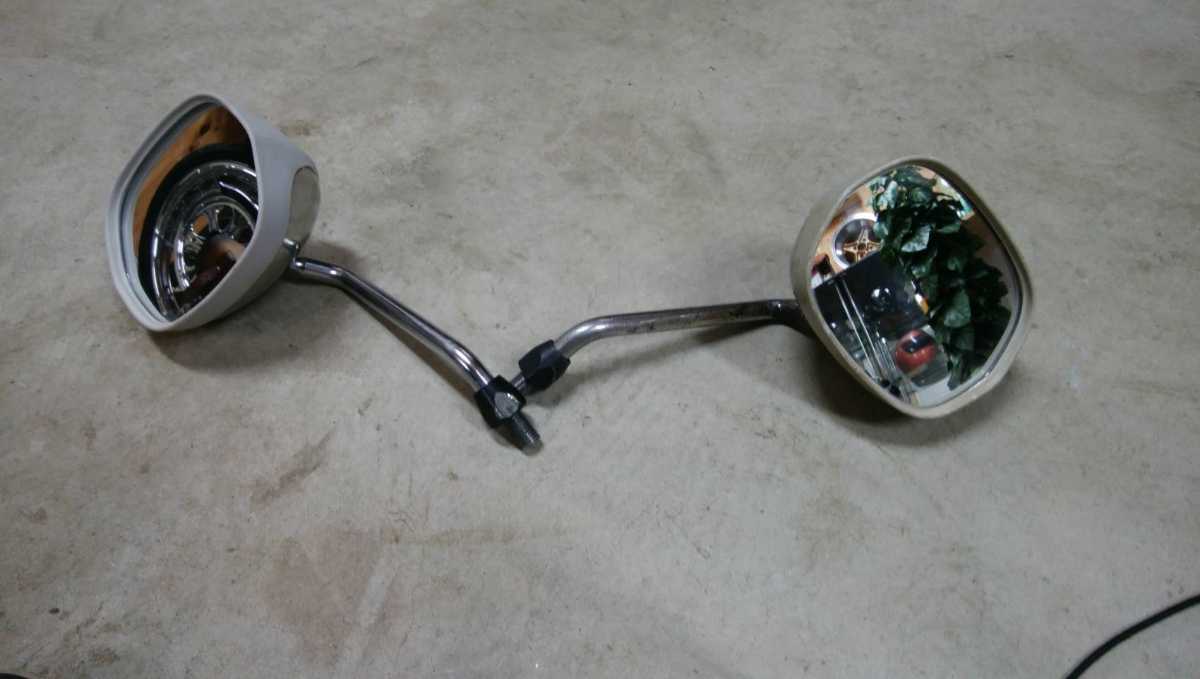 ナポロッキー ミラー 当時 本物 加工あり 族 旧車 カフェレーサー 
