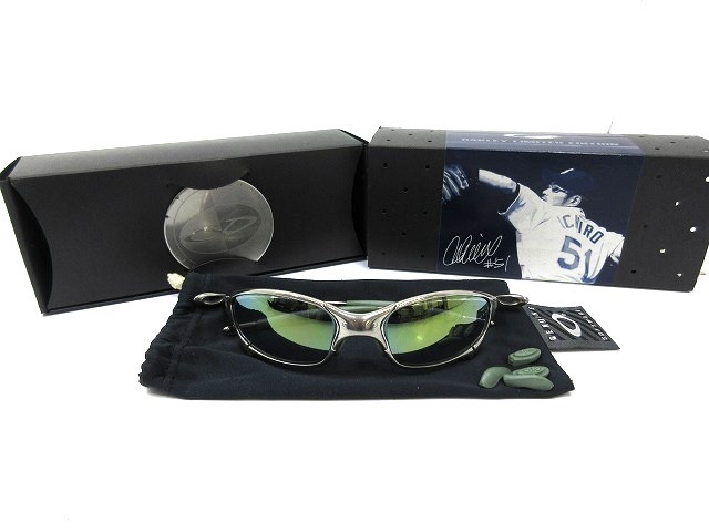 良品 OAKLEY オークリー○ジュリエット サングラス イチローモデル 