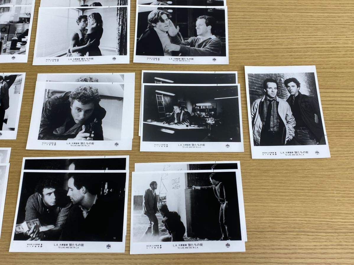 当時物 1985年l A 大捜査線 狼たちの街 映画チラシ スチール写真 ウィリアム ピーターセン ウィレム デフォー広告 映画館宣伝用 写真 売買されたオークション情報 Yahooの商品情報をアーカイブ公開 オークファン Aucfan Com
