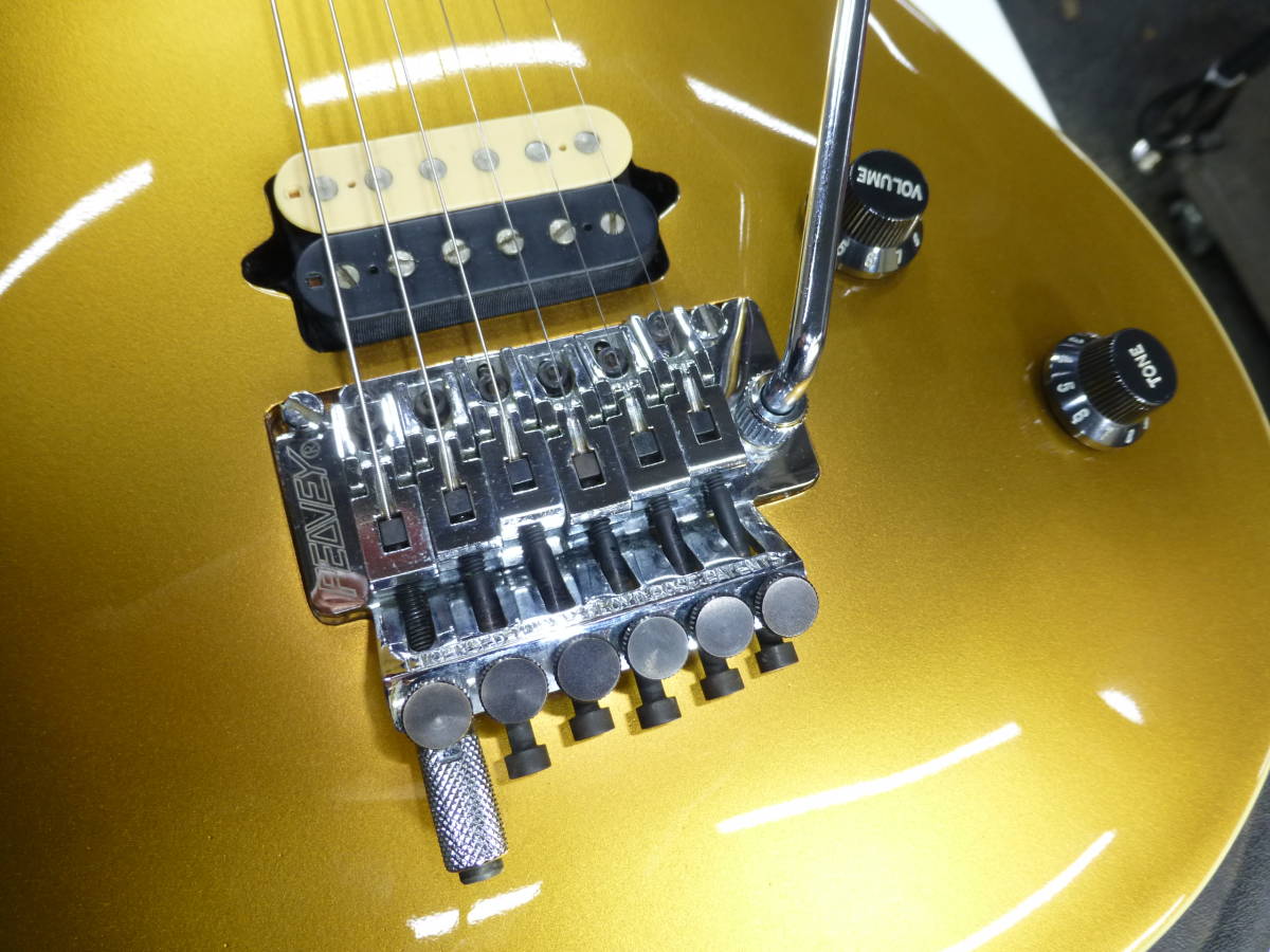 Peavey USA Wolfgang 金ロゴ 初期物 97年製 PEAVEY WOLFGANG USA 初期 金ロゴ ゴールドトップ 中古品 【公式通販】
