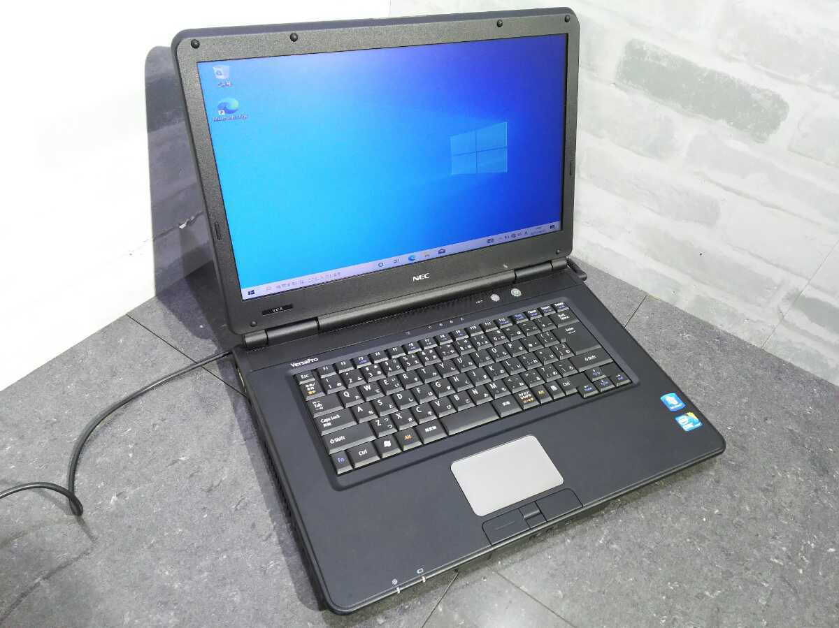中古動作品】管B9 NEC VY22GX-A CPU core i3-M350 HDD320GB、メモリー