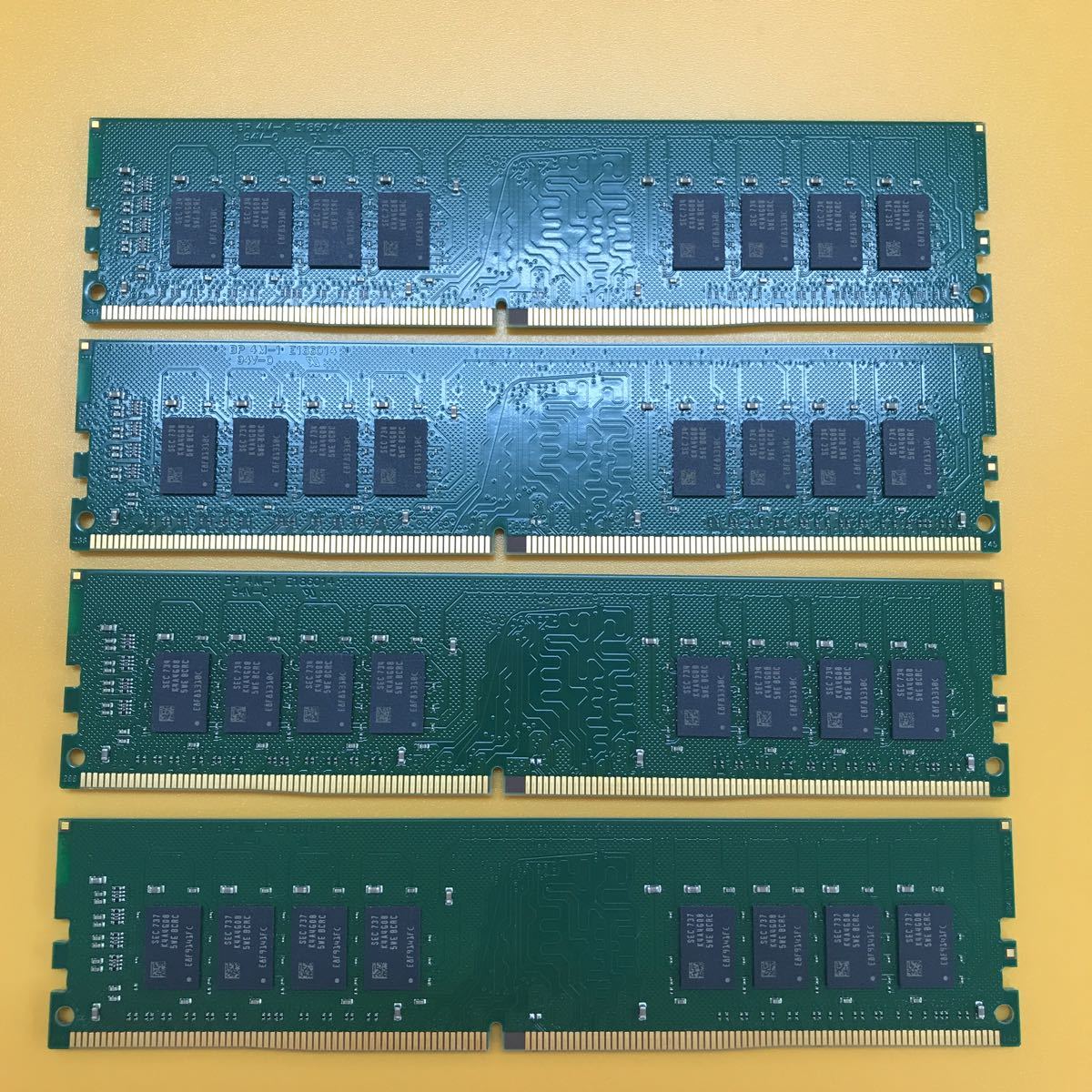 【動作品】SK hynix DDR4メモリ 4GB 4枚 ☆4GBx20枚セット☆SK hynix DDR4 PC4-2400☆動作確認済