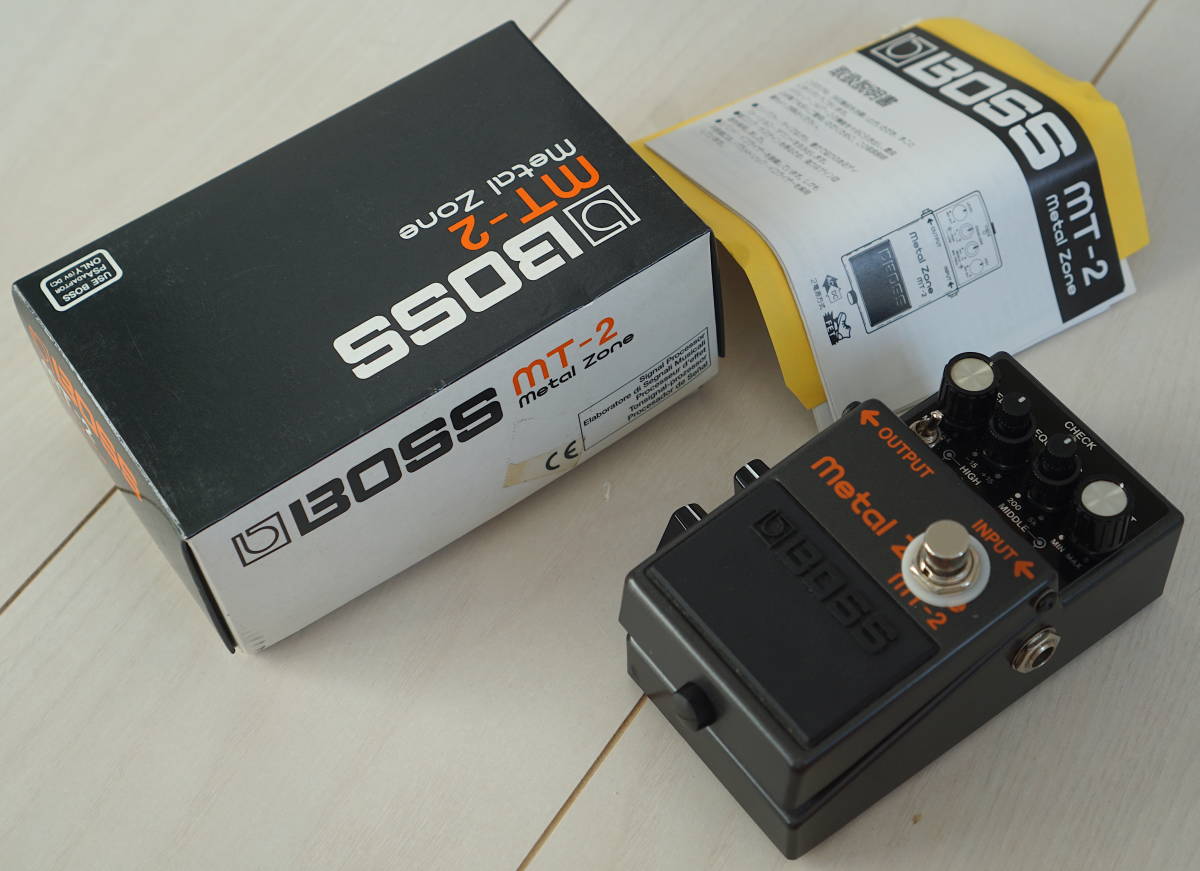 BOSS MT-2 METAL ZONE ボス メタルゾーン TWIN DRIVE Bogner MOD