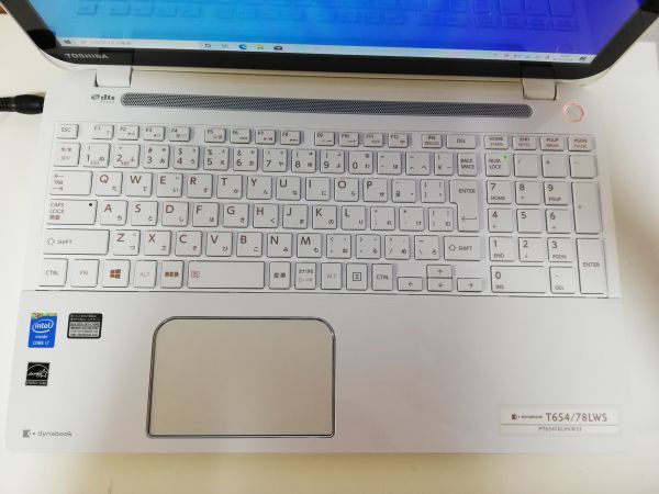 ジャンク】東芝 dynabook T654/78LWS i7仕様(CPU等欠品) BIOS起動可能